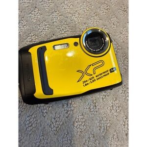 Fujifilm Black and Yellow 4K Underwater Camera
